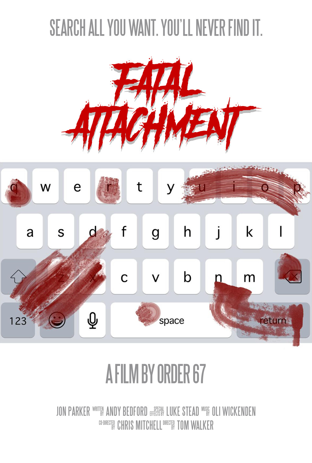 Filmposter for Fatal Attachment